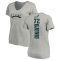 Women's Moro Ojomo Backer V-Neck T-Shirt - Ash