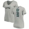 Women's Myles Jack Backer V-Neck T-Shirt - Ash