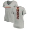 Women's Myles Murphy Backer V-Neck T-Shirt - Ash