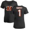 Women's Myles Murphy Name & Number Slim Fit T-Shirt - Black