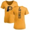 Women's Myles Turner One Color Backer Slim-Fit V-Neck T-Shirt - Gold