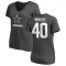 Women's Nahshon Wright One Color T-Shirt - Ash