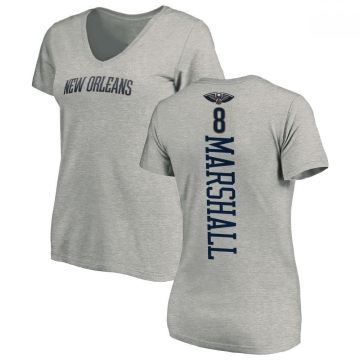 Women's Naji Marshall Backer T-Shirt - Ash
