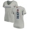 Women's Nate Adkins Backer V-Neck T-Shirt - Ash