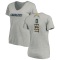 Women's Nathan East Name & Number Slim Fit V-Neck T-ShirtHeather - Gray