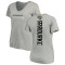 Women's Nathan Rourke Backer V-Neck T-Shirt - Ash