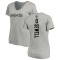 Women's Nephi Sewell Backer V-Neck T-Shirt - Ash