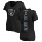 Women's Nesta Jade Silvera Backer Slim Fit T-Shirt - Black