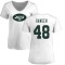 Women's Nick Bawden Name & Number Slim Fit T-Shirt - White