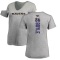 Women's Nick Boyle Backer V-Neck T-Shirt - Ash