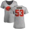 Women's Nick Harris Name & Number Slim Fit T-Shirt - Ash