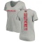 Women's Nick Leverett Backer V-Neck T-Shirt - Ash