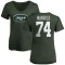 Women's Nick Mangold Name & Number Slim Fit T-Shirt - Green