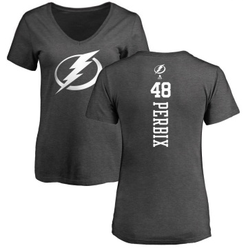 Women's Nick Perbix One Color Backer T-Shirt - Charcoal