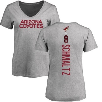 Women's Nick Schmaltz Backer T-Shirt - Ash