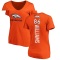 Women's Nick Williams Backer Slim Fit T-Shirt - Orange