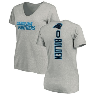 Women's Nico Bolden Backer V-Neck T-Shirt - Ash
