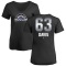 Women's Noah Davis Midnight Mascot V-Neck T-Shirt - Black