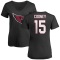 Women's Nolan Cooney Name & Number Slim Fit T-Shirt - Black