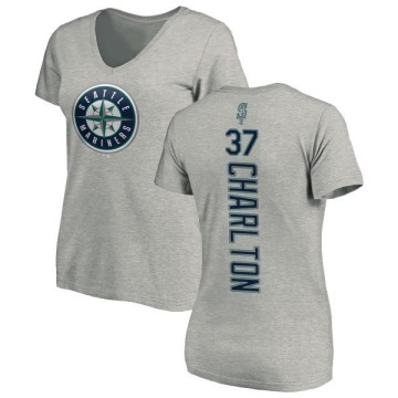 Women's Norm Charlton Backer Slim Fit T-Shirt - Ash