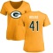 Women's Nydair Rouse Name & Number Slim Fit T-Shirt - Gold