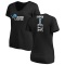 Women's Obinna Eze Backer Slim Fit T-Shirt - Black