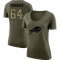 Women's O'Cyrus Torrence Legend Salute to Service Scoop Neck T-Shirt - Olive