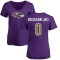 Women's Odell Beckham Jr. Name & Number Slim Fit T-Shirt - Purple
