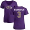 Women's Odell Beckham Jr. Name & Number Slim Fit T-Shirt - Purple