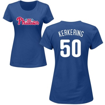 Women's Orion Kerkering Name & Number T-Shirt - Royal
