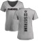 Women's Otis Sistrunk Backer V-Neck T-Shirt - Ash
