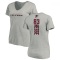 Women's Parker Hesse Backer V-Neck T-Shirt - Ash