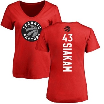 Women's Pascal Siakam Backer T-Shirt - Red