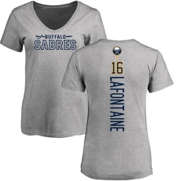 Women's Pat Lafontaine Backer T-Shirt - Ash