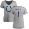 Women's Pat McAfee Name & Number Slim Fit T-Shirt - Ash