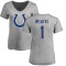 Women's Pat McAfee Name & Number Slim Fit T-Shirt - Ash