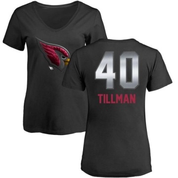 Women's Pat Tillman Midnight Mascot T-Shirt - Black