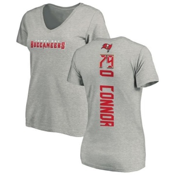 Women's Patrick O'Connor Backer V-Neck T-Shirt - Ash