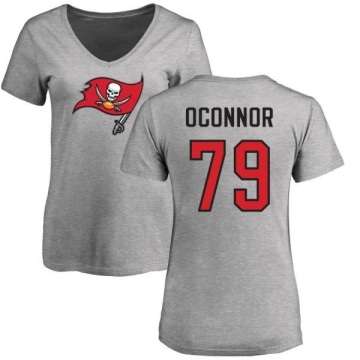 Women's Patrick O'Connor Name & Number Slim Fit T-Shirt - Ash