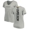 Women's Paul Posluszny Backer V-Neck T-Shirt - Ash