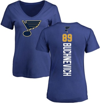Women's Pavel Buchnevich Backer T-Shirt - Blue