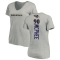 Women's Pernell McPhee Backer V-Neck T-Shirt - Ash