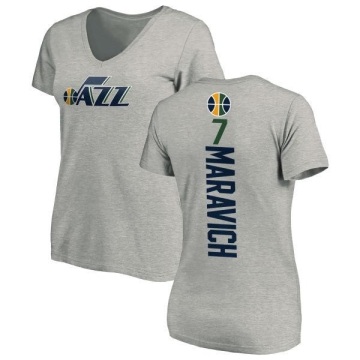 Women's Pete Maravich Backer T-Shirt - Ash