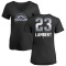 Women's Peter Lambert Midnight Mascot V-Neck T-Shirt - Black