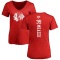Women's Petr Mrazek One Color Backer T-Shirt - Red