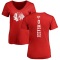 Women's Petr Mrazek One Color Backer T-Shirt - Red