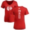 Women's Petr Mrazek One Color Backer T-Shirt - Red