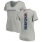 Women's Peyton Manning Backer V-Neck T-Shirt - Ash