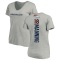 Women's Peyton Manning Backer V-Neck T-Shirt - Ash