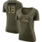 Women's Peyton Manning Legend Salute to Service Scoop Neck T-Shirt - Olive